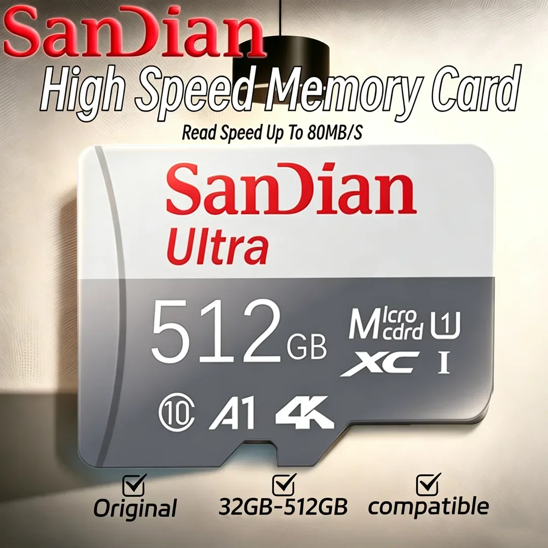 Action Camera Micro Sd Card 128Gb V30 - بطاقة ذاكرة Micro TF SD عالية