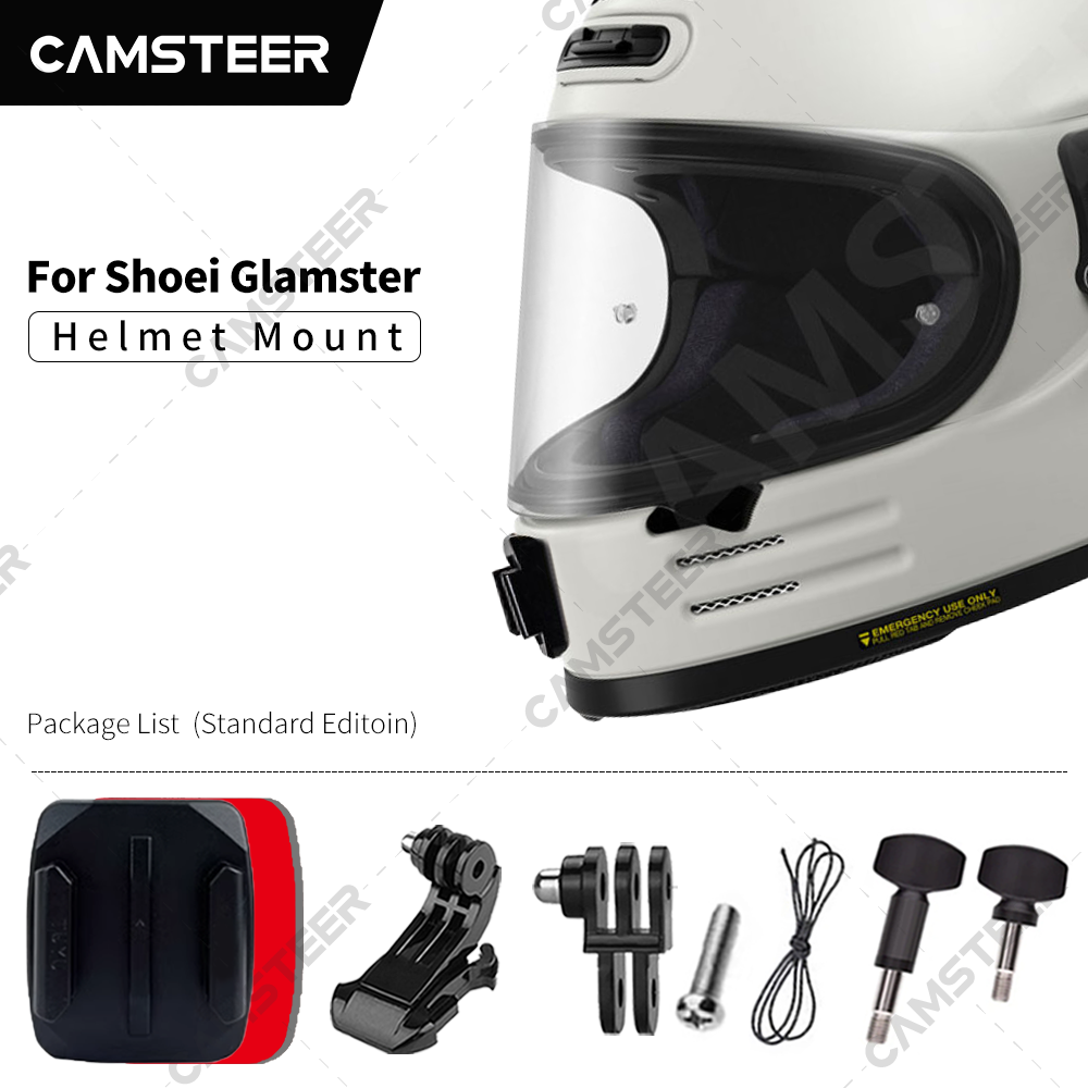 Action Camera Motorcycle Helmet Mount - خوذة دراجة نارية مخصصة جلامستر شوي