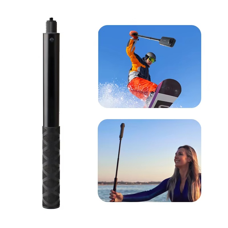 Action Camera Selfie Stick Invisible - Insta360 X3 عصا سيلفي بتأثير الرصاص،