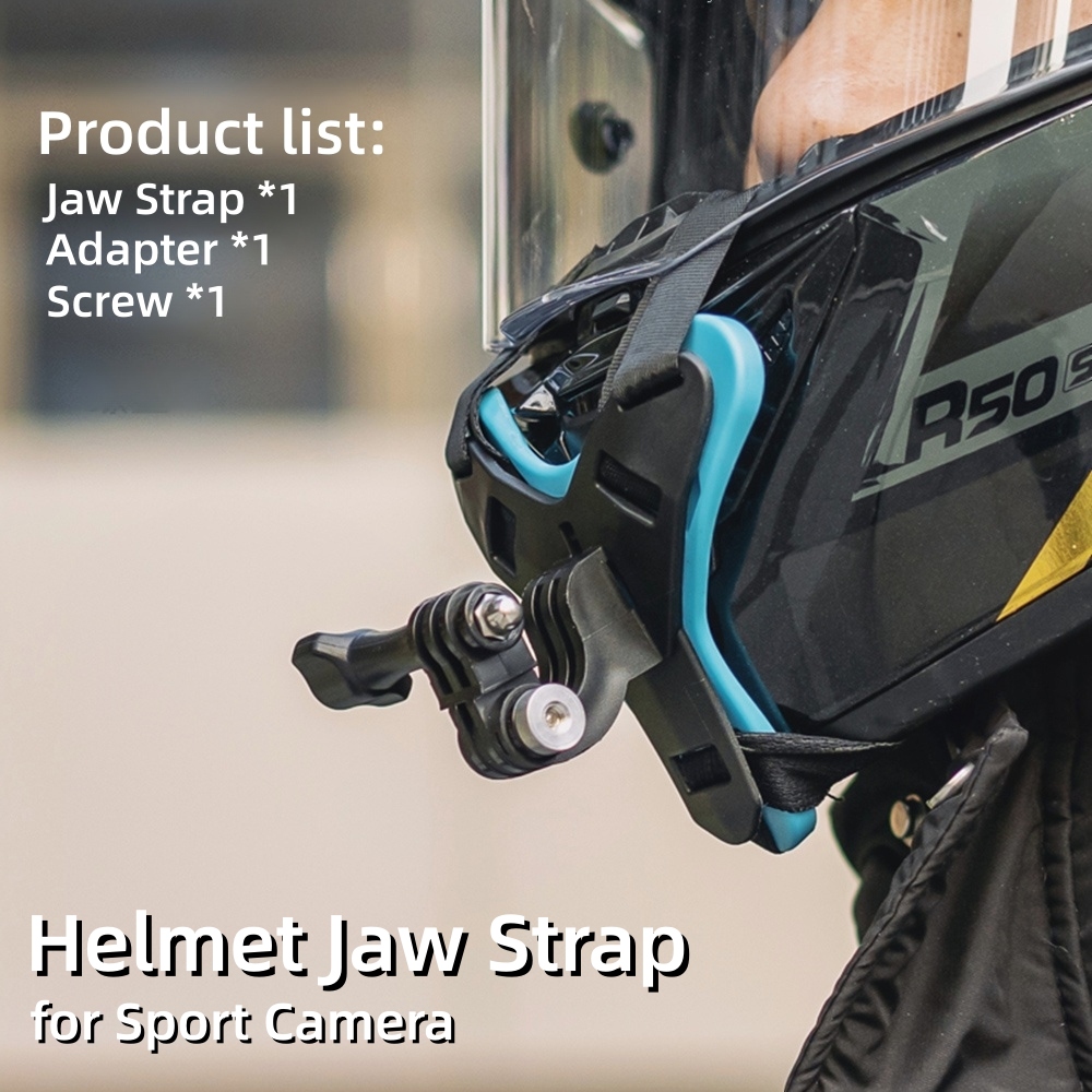 Action Camera Motorcycle Helmet Mount - خوذة الفك قوس ل DJI Action