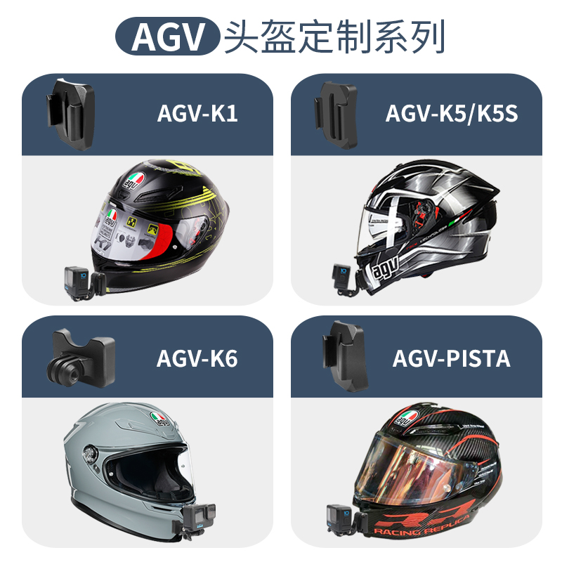 خوذة دراجة نارية مخصصة ممتازة  - مراجعة Action Camera Motorcycle Helmet Mount وسعره