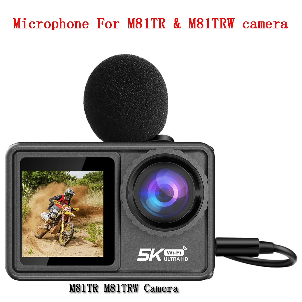 ميكروفون خارجي عالي الجودة لكا - مراجعة Action Camera External Microphone Usb وسعره