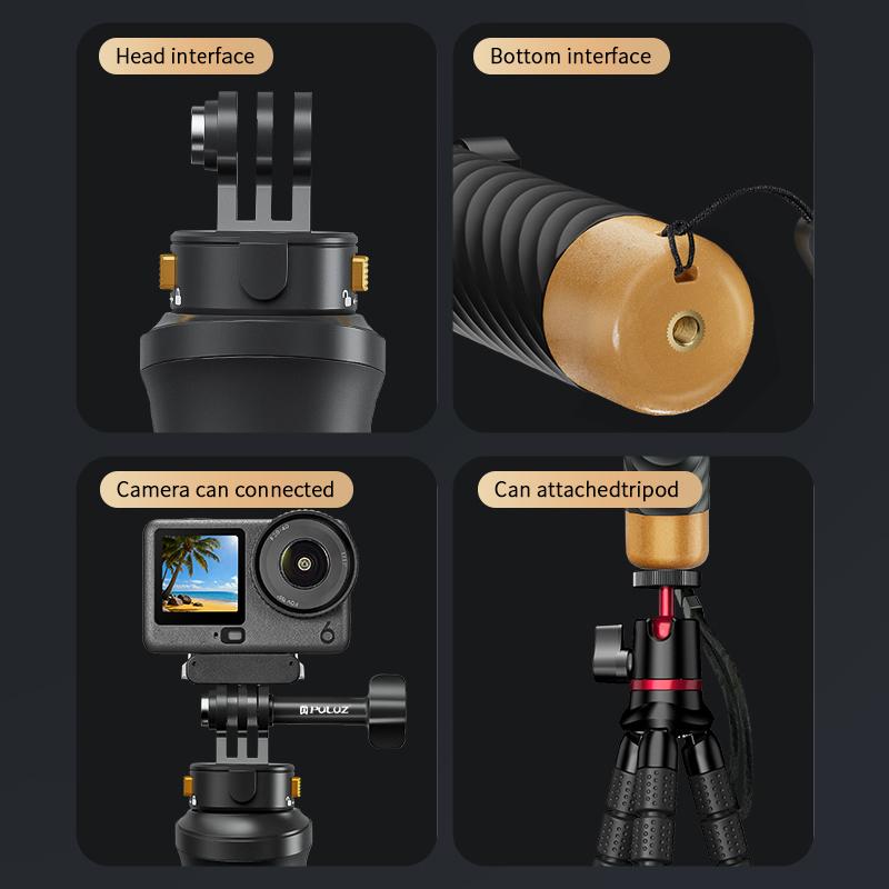 مقبض يدوي عائم سريع الفك للكام - مراجعة Action Camera Floating Handle Grip وسعره