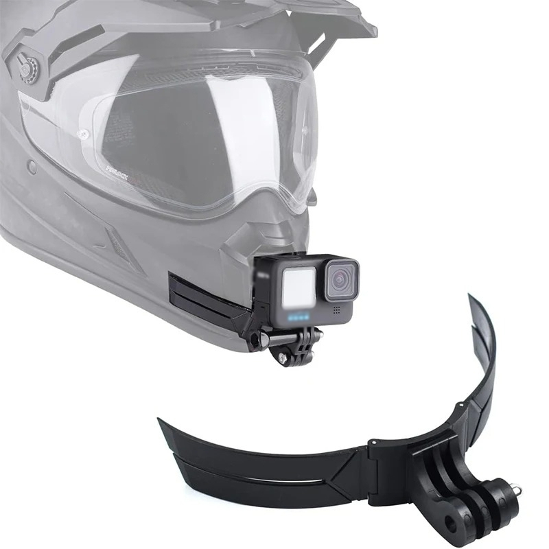 متوافق مع GoPro 13-8 و DJI Act - مراجعة Action Camera Motorcycle Helmet Mount وسعره