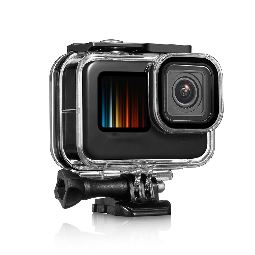 حافظة مقاومة للماء تحت الماء ب - مراجعة Action Camera Diving Case Underwater 60M وسعره