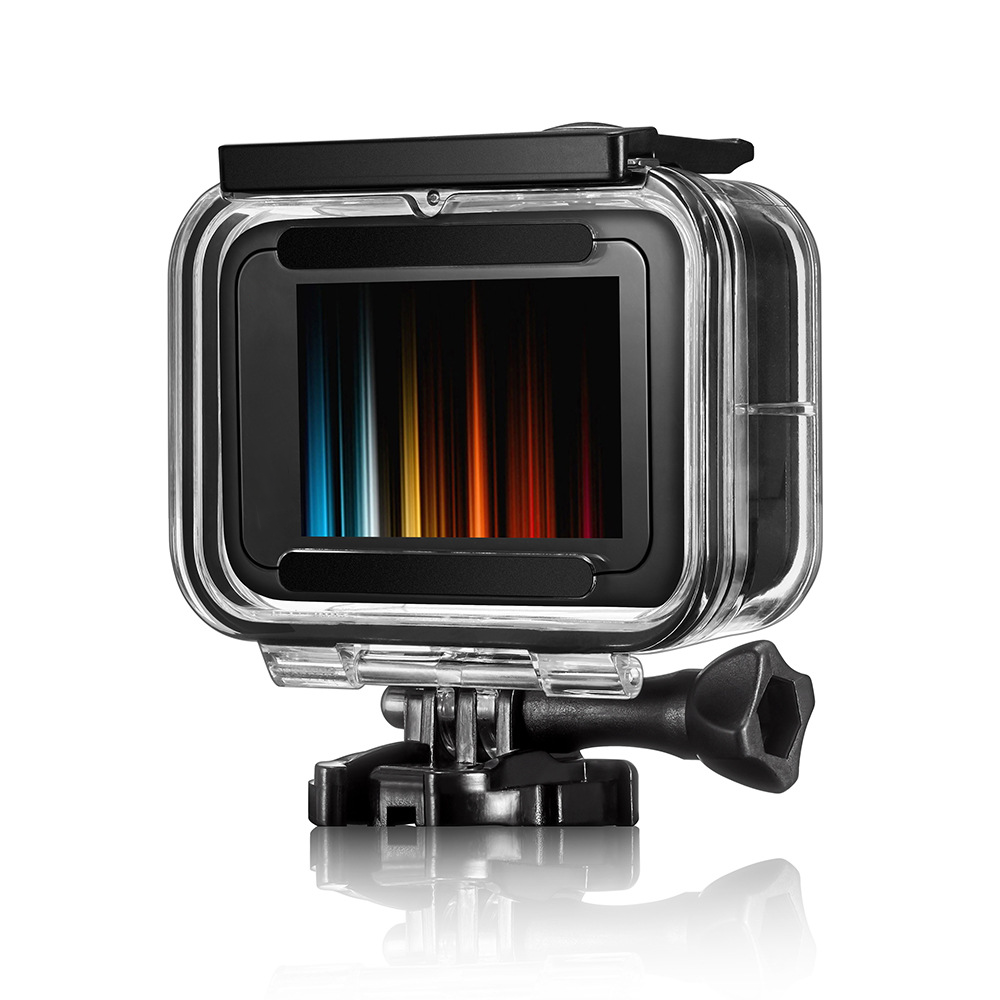 حافظة مقاومة للماء تحت الماء ب - مراجعة Action Camera Diving Case Underwater 60M وسعره
