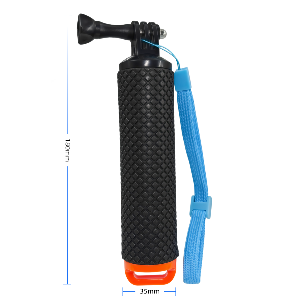 مقبض يدوي عائم على الماء وملحق - مراجعة Action Camera Floating Handle Grip وسعره
