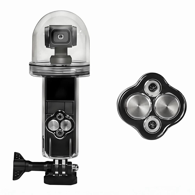 عرض خاص: حافظة مقاومة للماء لك - مراجعة Action Camera Diving Case Underwater 60M وسعره