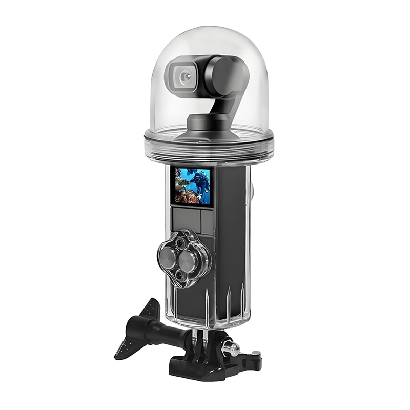 عرض خاص: حافظة مقاومة للماء لك - مراجعة Action Camera Diving Case Underwater 60M وسعره