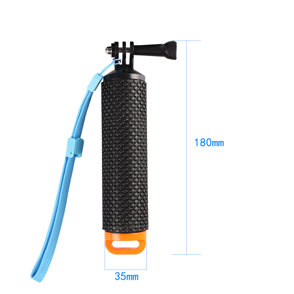 المياه العائمة قبضة اليد مقبض  - مراجعة Action Camera Floating Handle Grip وسعره