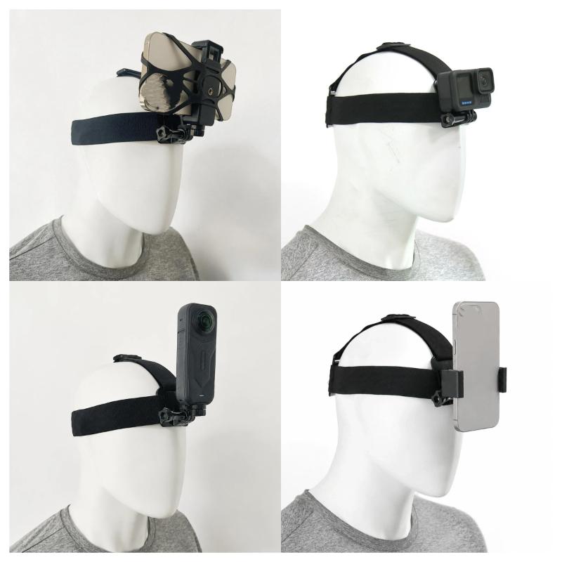 【مجموعة حامل هاتف محمول مع حزا - مراجعة Action Camera Chest Strap Harness Mount وسعره
