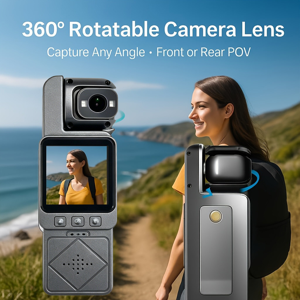 كاميرا أكشن محمولة DV02 بدقة 4 - مراجعة Action Camera Optical Image Stabilization وسعره