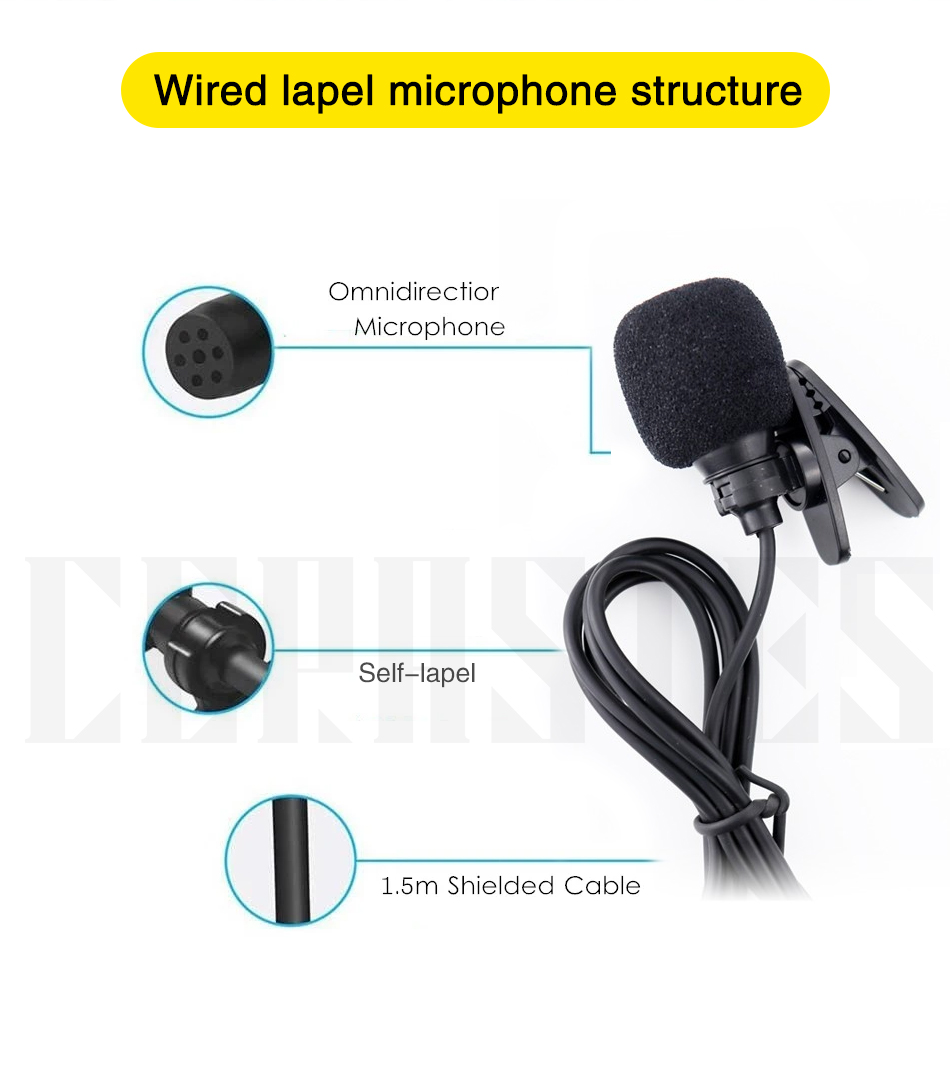 ميكروفون خارجي عالي الدقة كامي - مراجعة Action Camera External Microphone Usb وسعره