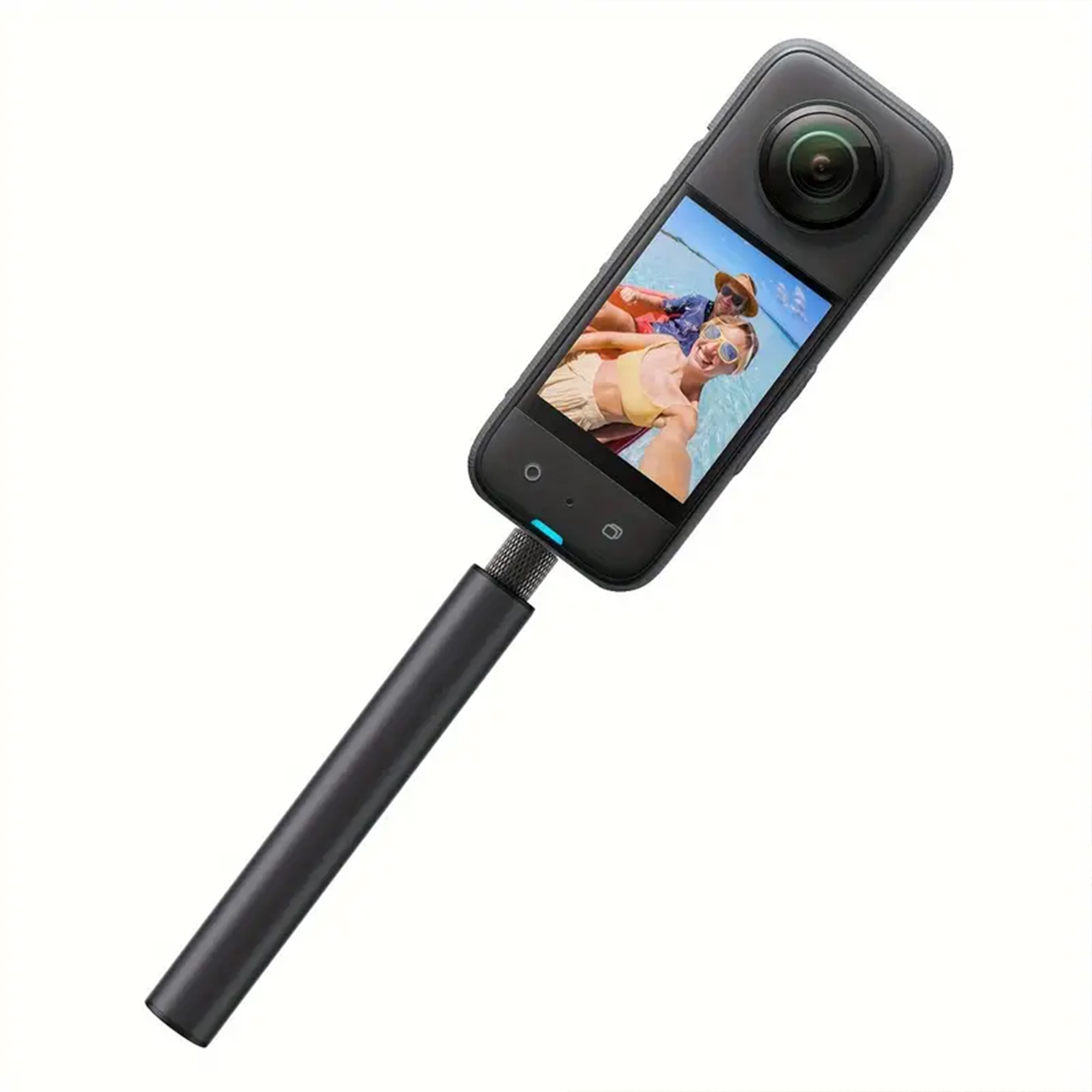 عصا سيلفي غير مرئية بطول 70 سم - مراجعة Action Camera Selfie Stick Invisible وسعره
