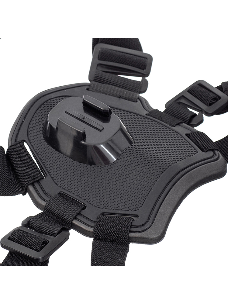 الكلب تسخير شريط للصدر قاعدة ت - مراجعة Action Camera Chest Strap Harness Mount وسعره