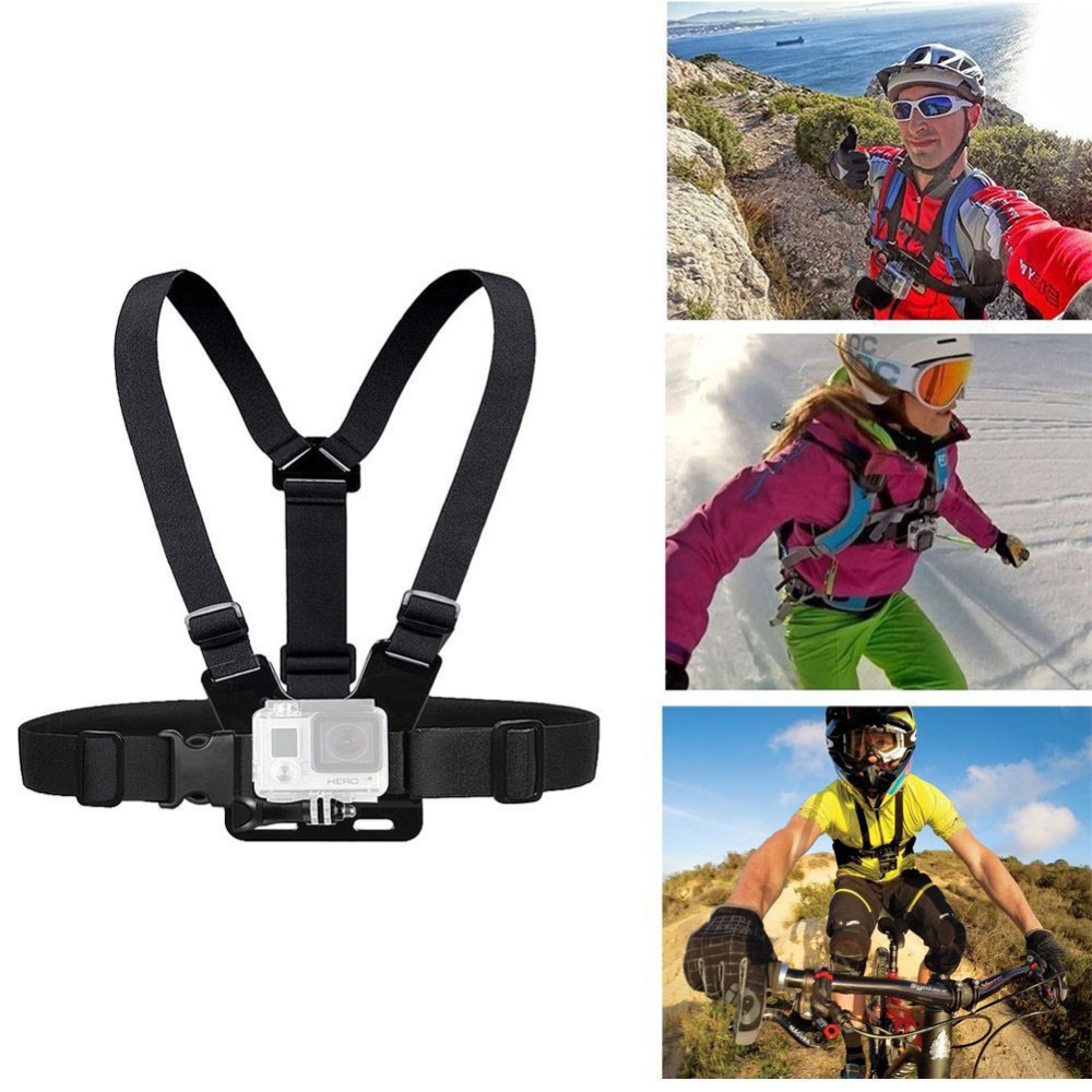 حزام تثبيت على الصدر لكاميرات  - مراجعة Action Camera Chest Strap Harness Mount وسعره
