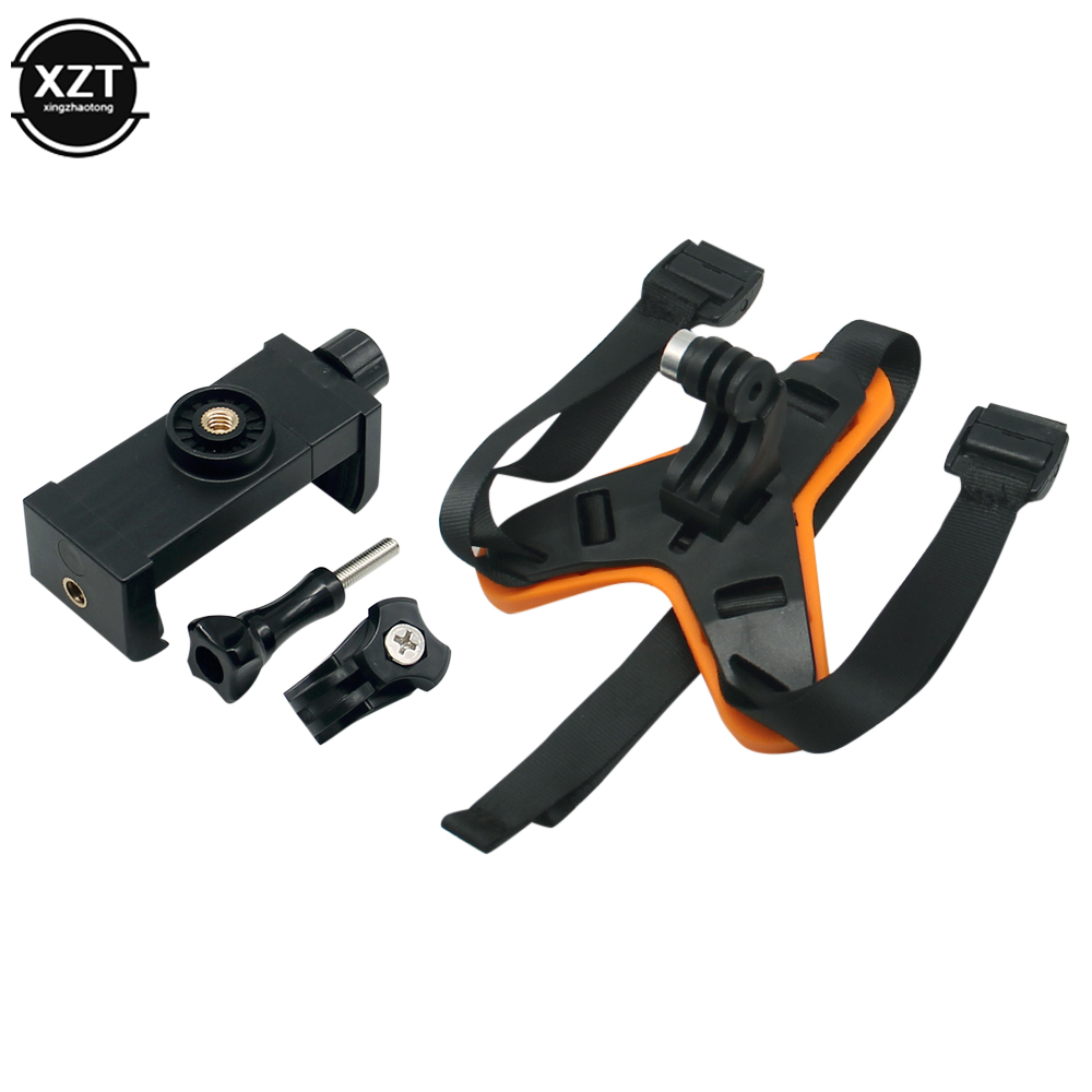 دراجة نارية خوذة الذقن حزام جب - مراجعة Action Camera Motorcycle Helmet Mount وسعره
