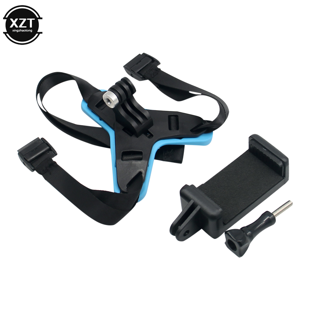 دراجة نارية خوذة الذقن حزام جب - مراجعة Action Camera Motorcycle Helmet Mount وسعره