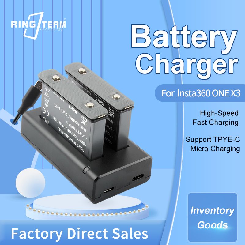 حزمة بطارية IS360X3B لبطارية I - مراجعة Action Camera Battery Charger Dual Pack وسعره