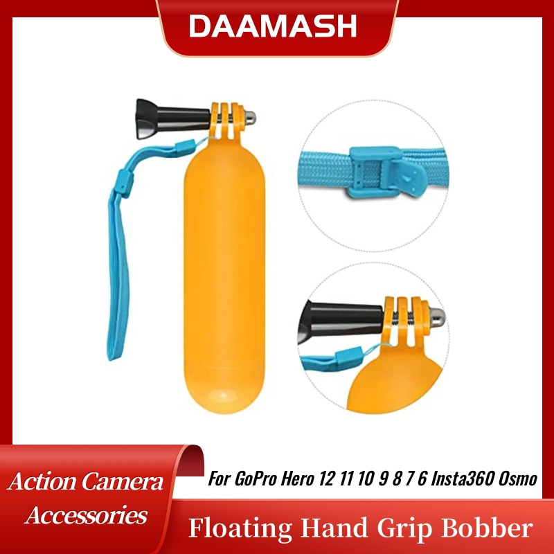 العائمة قبضة اليد مقبض عصا بوب - مراجعة Action Camera Floating Handle Grip وسعره