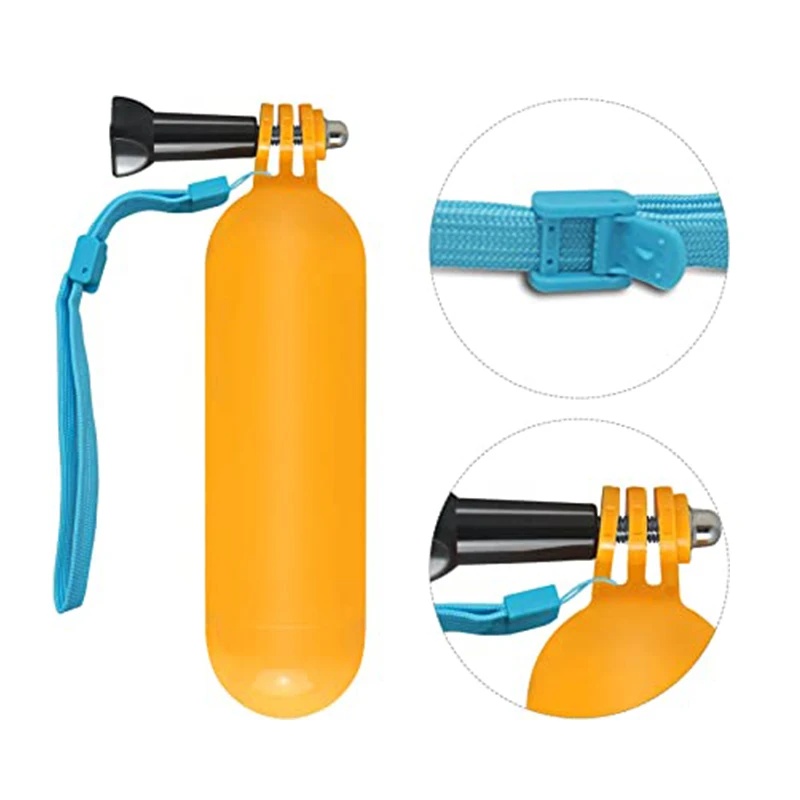 العائمة قبضة اليد مقبض عصا بوب - مراجعة Action Camera Floating Handle Grip وسعره
