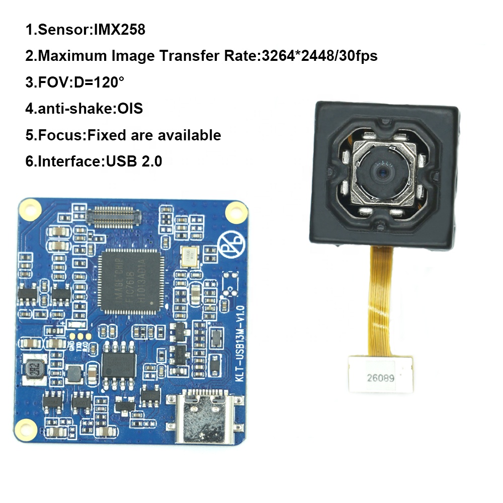 وحدة كاميرا HZ OEM IMX258 Ois  - مراجعة Action Camera Optical Image Stabilization وسعره