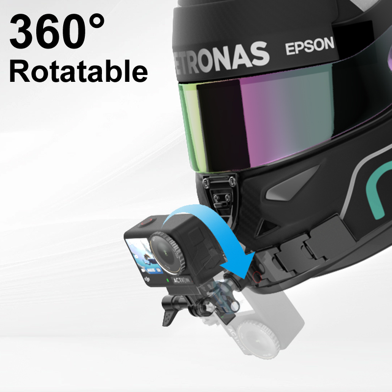 دراجة نارية خوذة لكامل الوجه ا - مراجعة Action Camera Motorcycle Helmet Mount وسعره
