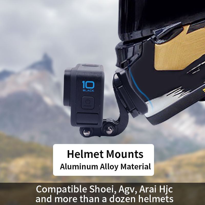 خوذة دراجة نارية مخصصة ممتازة  - مراجعة Action Camera Motorcycle Helmet Mount وسعره