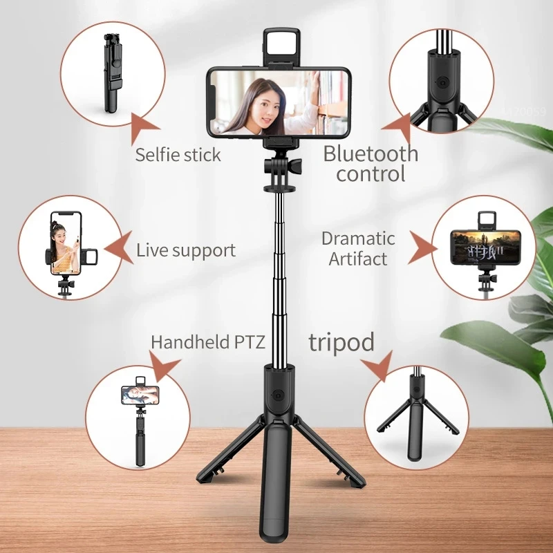 حامل ثلاثي القوائم للاستخدام م - مراجعة Action Camera Selfie Stick Invisible وسعره