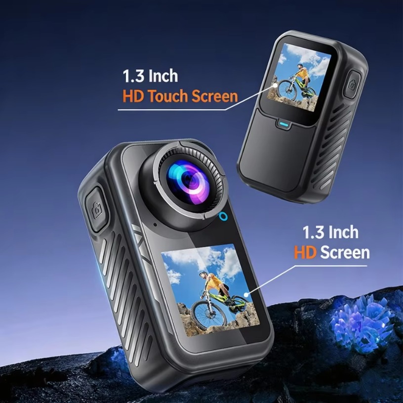 كاميرا أكشن صغيرة 4K 60 إطارًا - مراجعة Action Camera Optical Image Stabilization وسعره